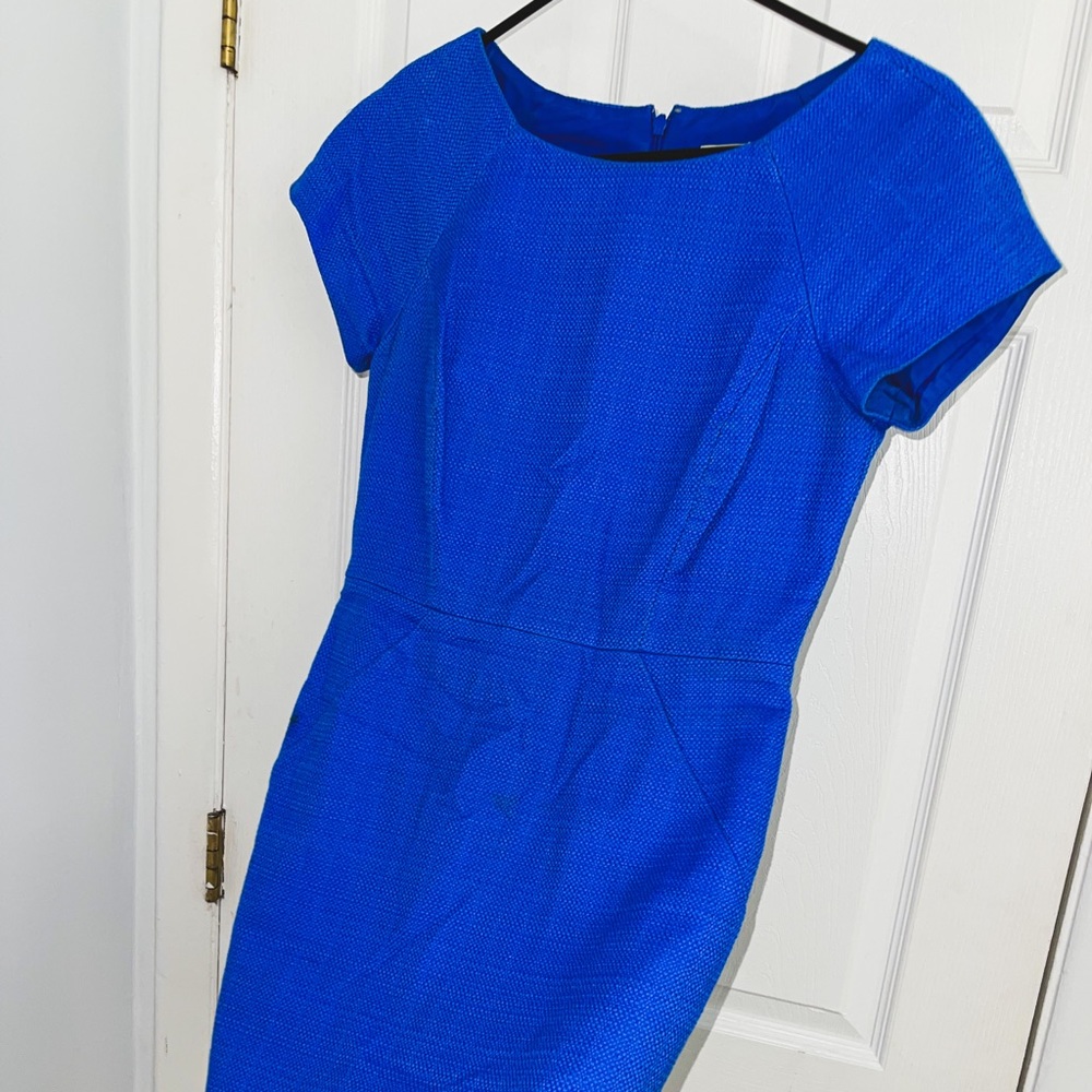 Small Royal Blue JCrew Dress